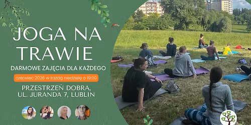 Joga na trawie - bezp\u0142atne zaj\u0119cia dla ka\u017cdego 