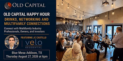 Multifamily Happy Hour with Old Capital