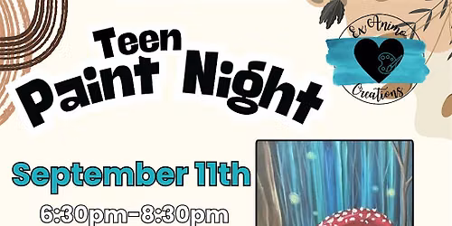 September Teen Paint Night