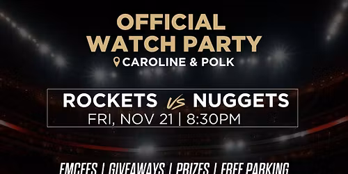 Official Watch Party @ Tom's Watch Bar