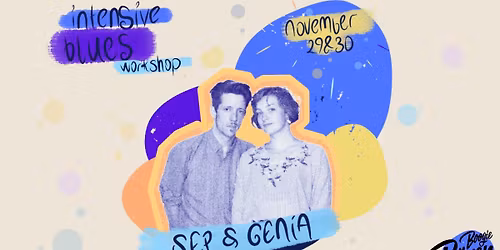Intensive Blues Workshop with Sep and Genia