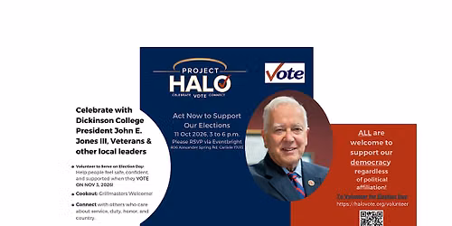 Project HALO CommUNITY Voting Celebration