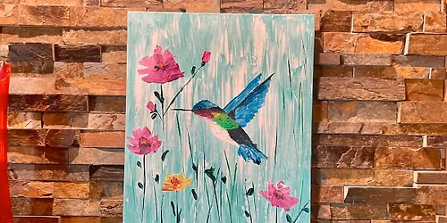Hummingbird Painting Party