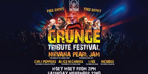 Tooheys On Tour Presents - The Hoey's Grunge Fest!!