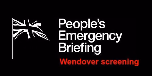 Our next People's Emergency Briefing screening