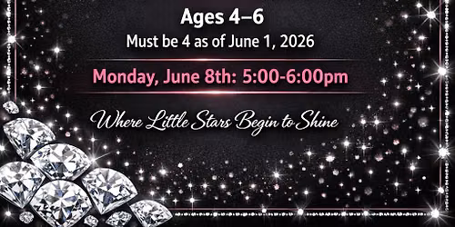 Mini Diamonds: Audition for ages 4-6