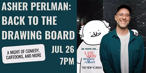 Asher Perlman: Back to the Drawing Board