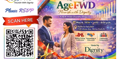 Pride Chamber Business Connect and AgeFWD Ribbon Cutting