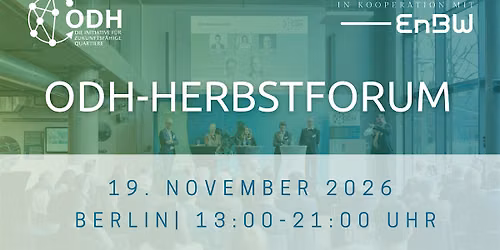 ODH-Herbstforum 2026