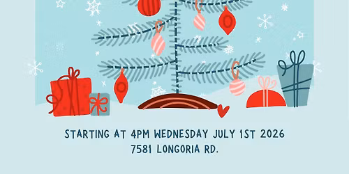 Christmas In July Party & Toy Drive!!