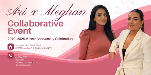 Ari x Meghan Collaborative Event