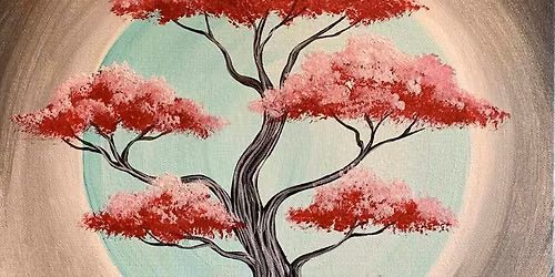 Sip & Paint 'Mesmerizing Beauty' with us!