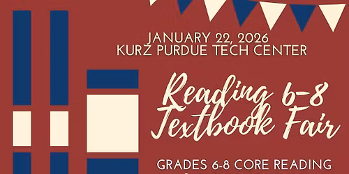 Reading 6-8 Textbook Fair (Caravan 2.0)