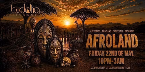AFROLAND MAY 22 AT BUDDHA LOUNGE