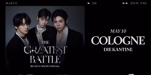 Cologne, Germany | THE GREATEST BATTLE: BIG OCEAN EUROPE TOUR 2026