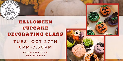 Halloween Cupcake Decorating Class
