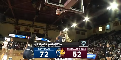 Central Michigan Chippewas at Kent State Golden Flashes Womens Basketball
