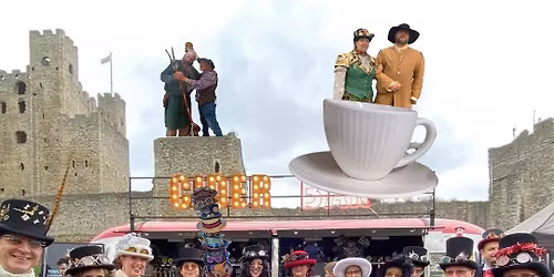 GK at the Rochester Dickens Festival 2025 