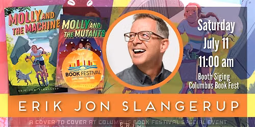 Erik Jon Slangerup at the Columbus Book Festival