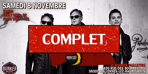 \ud83c\udf39 TRIBUTE DEPECHE MODE \u2022 MOON DUST (LIVE) \ud83c\udf39 *COMPLET*