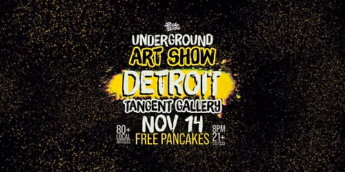 The Detroit Pancakes & Booze Art Show