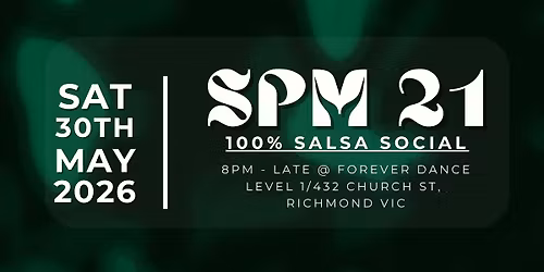 SPM 21: 100% Salsa Social May