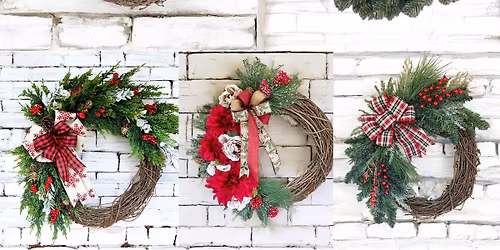 Holiday\/Winter Wreath Workshop