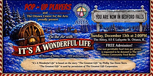"It's A Wonderful Life!" Performed by the Pop-Up Players