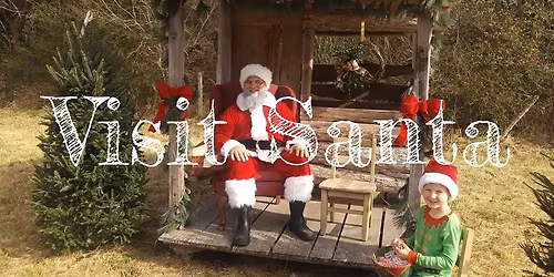Santa At Andrews Spring Farm