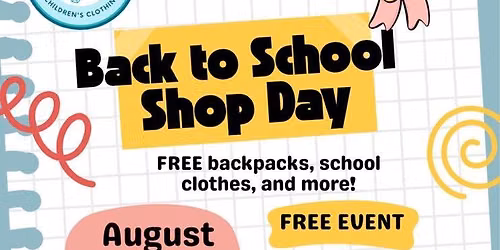 2026 Back to School Shop Day