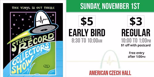 St. Louis Record Collectors' Show - November 1, 2026
