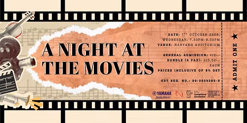 NTUSO Pops: A Night At The Movies