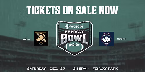 Parking Fenway Bowl: UConn vs Army