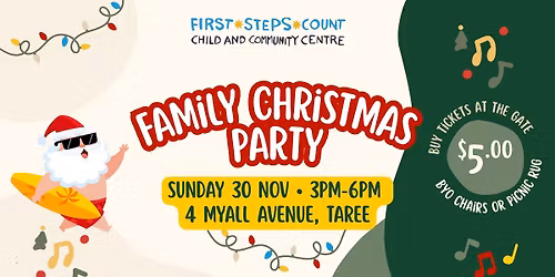 First Steps Count 2025 Family Christmas Party