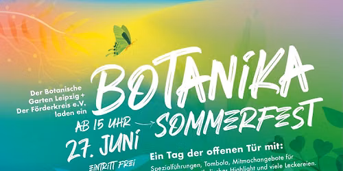 Botanika - Tag der offenen T\u00fcr
