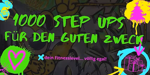 1000 Step Ups f\u00fcr den guten Zweck