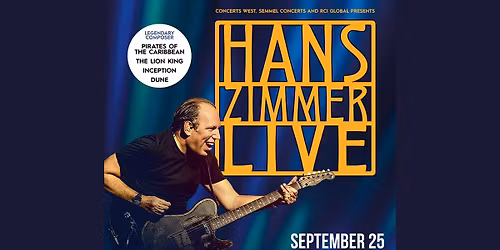 Hans Zimmer at Westfalenhalle Dortmund