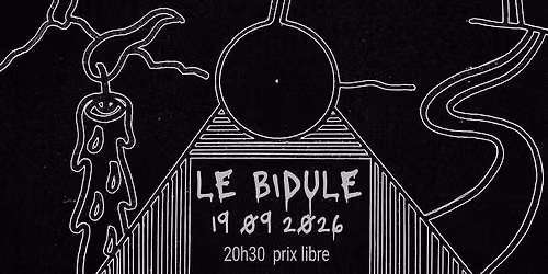 NOIR DAWN (trip hop, Lille) + SALE (\u00e9lectro-rock, Lille) @ Le Bidule