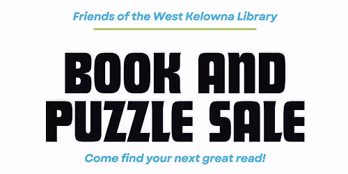 Spring Book and Puzzle Sale