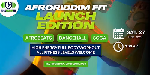 Afroriddim Fit: Launch Edition