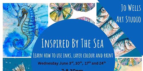 Art short course- Inspired by the Sea \ud83d\udc20\ud83e\udebc