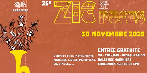 25 \u00e8me Zic & Puces le 30 Novembre 2025