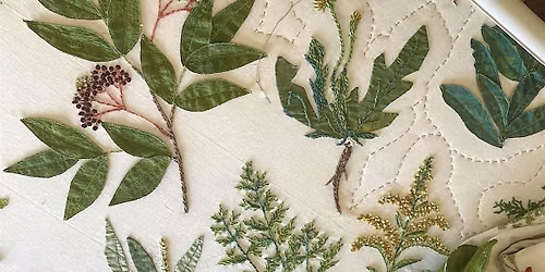 Botanical Illustration for Quilting and Embroidery with Sara Torgison