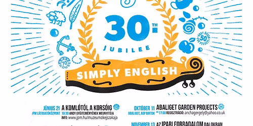 A 30 \u00e9ves Simply English zenekar jubileumi koncertje