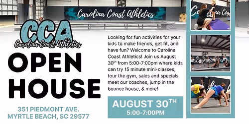 CCA Back To School Open House