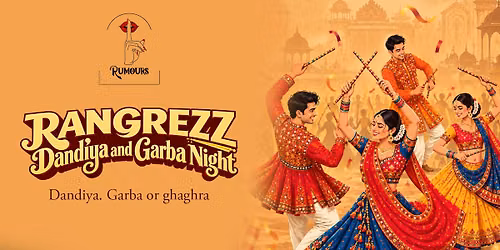 Rangrezz Garba Night at Rumours Rooftop