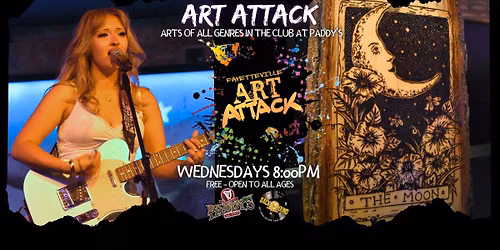 The Fayetteville Art Attack, Wednesday, July 15th!