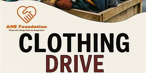 Clothing, Blanket, Toiletry and Resource Drive