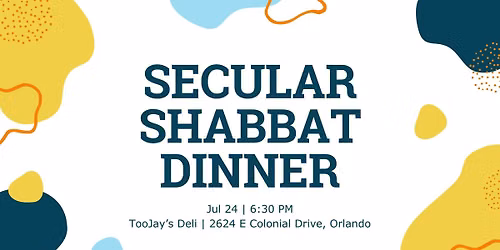 Secular Shabbat Dinner