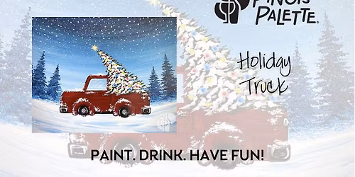 Holiday Truck Paint and Sip Workshop